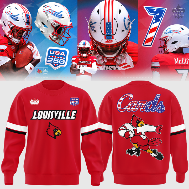 Louisville Cardinals football 2026 SWEATSHIRT