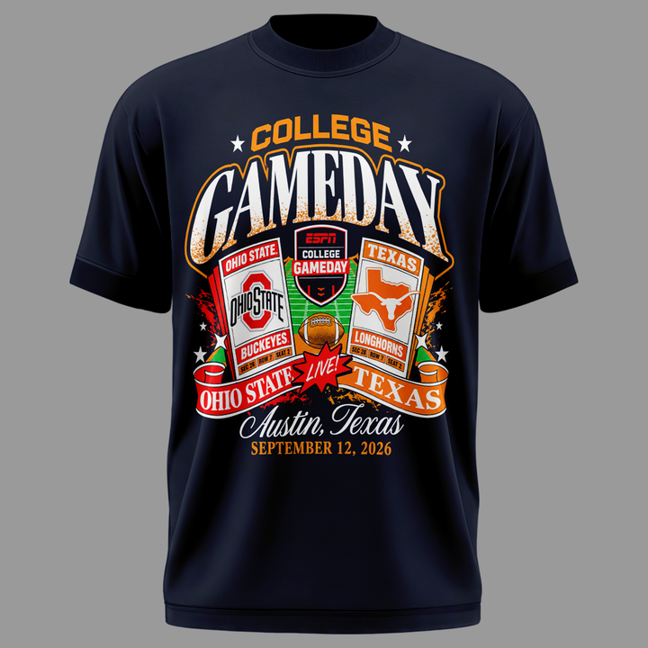 Texas Longhorn College GameDay 2026 T-Shirt
