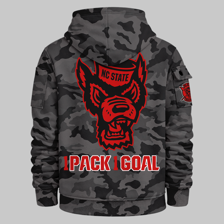 Limited Edition NC State Football 2026 Quarter Zipper Hoodie