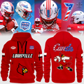 Limited Edition Louisville Cardinals football 2026 Quarter Zipper Hoodie