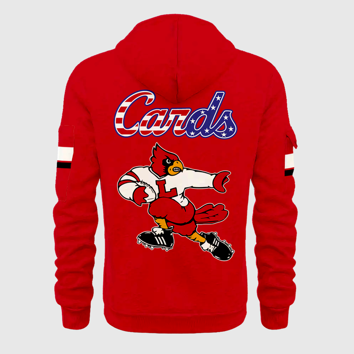 Limited Edition Louisville Cardinals football 2026 Quarter Zipper Hoodie