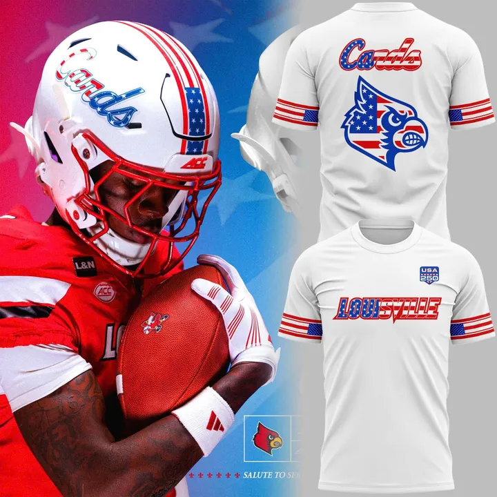 03.Louisville Cardinals football 2026 T-shirt