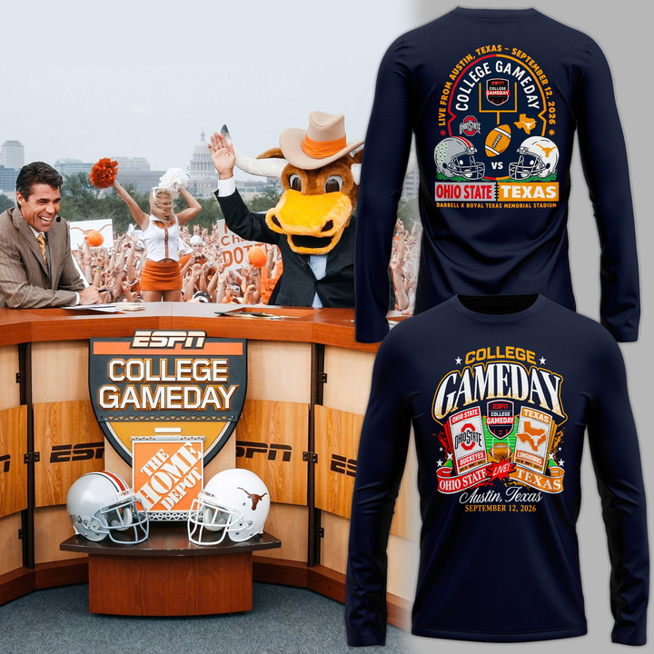 Texas Longhorn College GameDay 2026 Long Sleeve Shirt