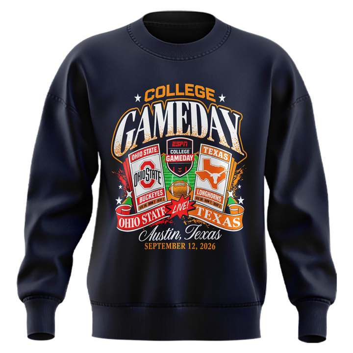 Texas Longhorn College GameDay 2026 Sweatshirt
