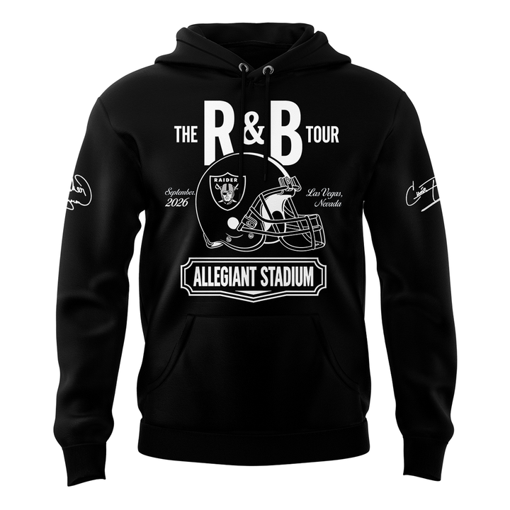 Limited Edition Las Vegas Raiders x The R&B Tour Hoodie 2026