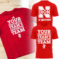 Limited Edition Nebraska Women's Volleyball YOUR FAVORITE TEAM'S FAVORITE TEAM Red Tshirt