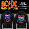 01.01. Black Hoodie AC/DC - Exclusive Montreal Event - Power Up Tour 2026 Hoodie