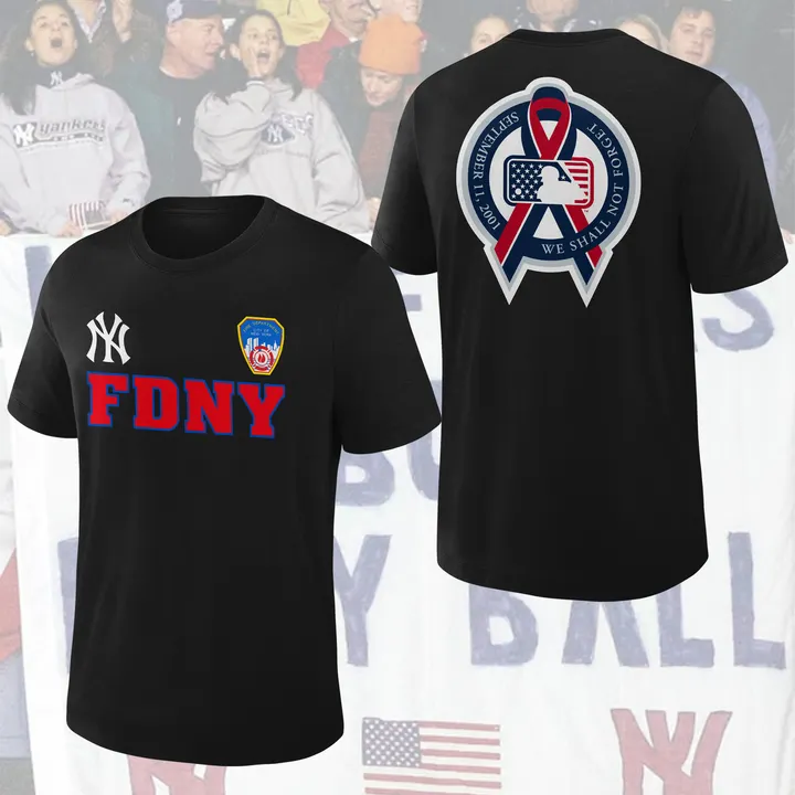 03.New York Yankees x FDNY T-shirt
