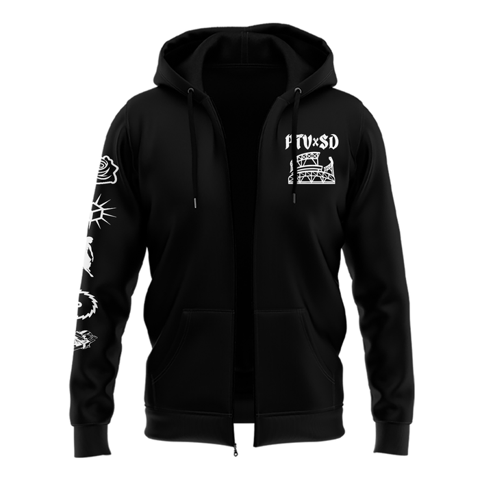 01.Pierce The Veil x Petco Park 2026 ZIP HOODIE