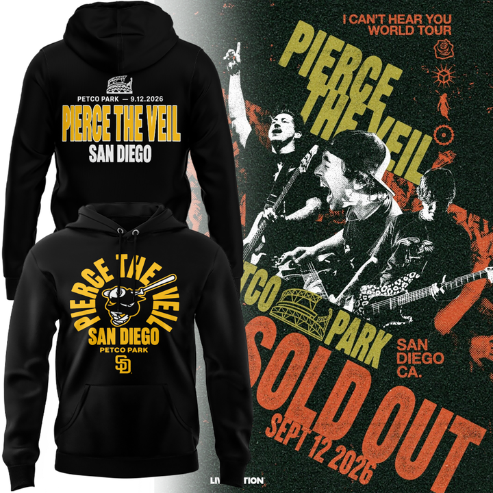 Pierce The Veil x San Diego Padres 2026 HOODIE