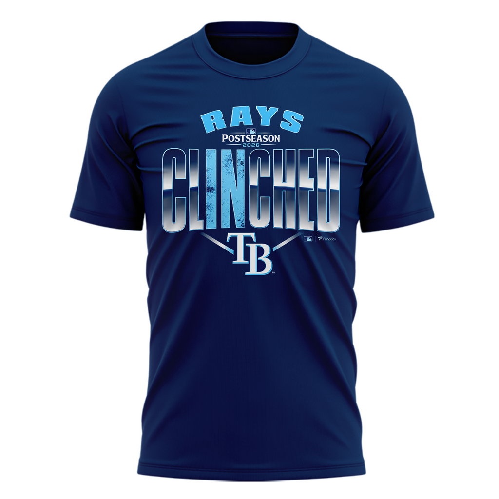 Tampa Bay Rays Navy 2026 Postseason T-Shirt