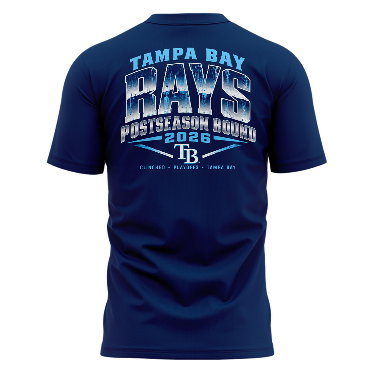 Tampa Bay Rays Navy 2026 Postseason T-Shirt