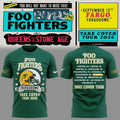 01.06. New Shirt Foo Fighters x North Dakota State Bison Football - Take Cover Tour 2026 T-Shirt