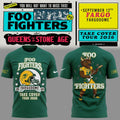 02.20. Limited Edition Foo Fighters x NDSU Football - Take Cover Tour 2026 T-Shirt
