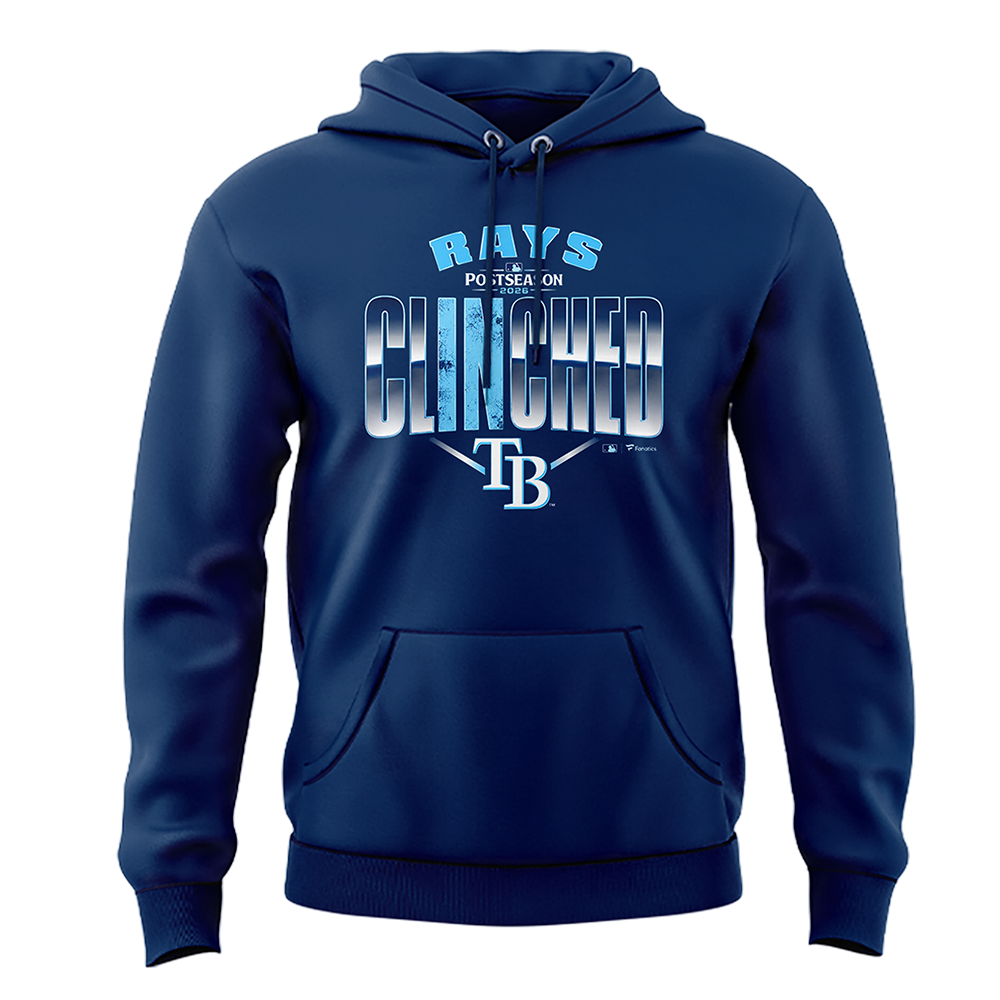Tampa Bay Rays Navy 2026 Postseason Hoodie