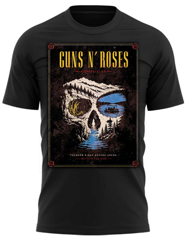 Guns N’ Roses Ridgedale MO 2026 Tour Limited Edition T-Shirt
