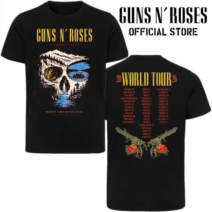Guns N’ Roses Ridgedale MO 2026 Tour Limited Edition T-Shirt_001