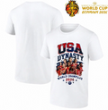 18. White Shirt 2026 USA Champion - FIBA Women's Basketball World Cup Champion T-Shirt