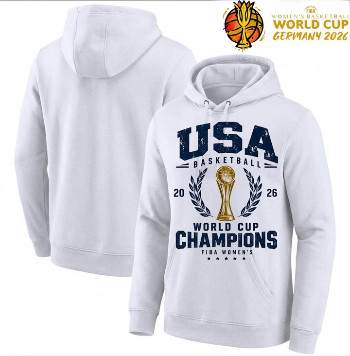 51. Limited Edition USA Champions 2026 FIBA Womens Basketball World Cup Hoodie
