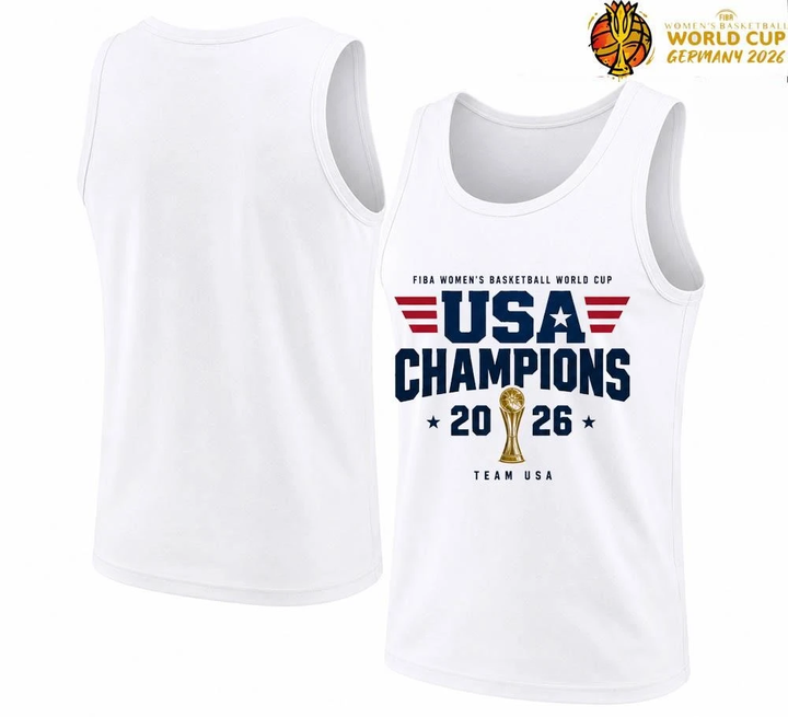 75. Champion USA - FIBA Womens Basketball World Cup USA Champions 2026 Team USA Basketball Jersey