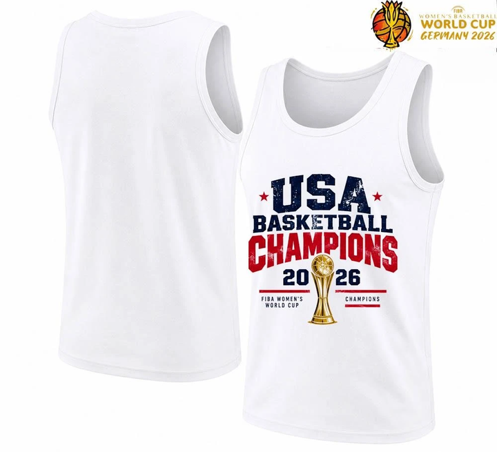 83. Gold Trophy FIBA Womens Basketball World Cup Basketball Jersey