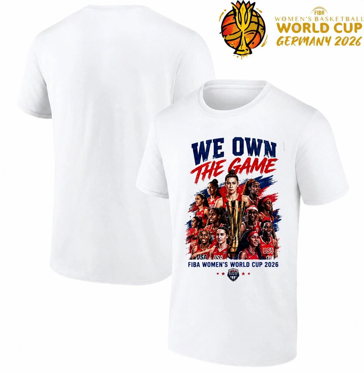 15. USA Dynasty World Champions 2026 FIBA Women’s Basketball Shirt T-Shirt