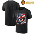 14. USA Women’s Basketball Bueckers Clark Reese Let’s Go USA FIBA World Cup T-Shirt