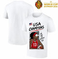 22. Champion Team USA Womens Basketball FIBA World Cup 2026 T-Shirt