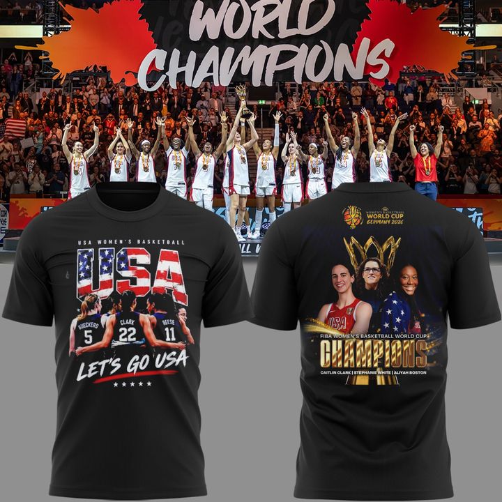 02. USA Team Champion 2026 - FIBA Women's Basketball World Cup Champion T-Shirt