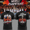 02. Champion 2026 - FIBA Women's Basketball World Cup Champion Team USA T-Shirt