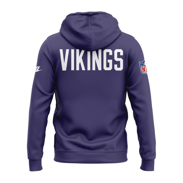 Unisex Purple Dynasty Minnesota Vikings 2026 Throwback Hoodie