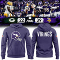 Unisex Purple Dynasty Minnesota Vikings 2026 Throwback Hoodie