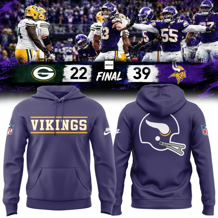 Unisex Purple Dynasty Minnesota Vikings 2026 Throwback Special Hoodie
