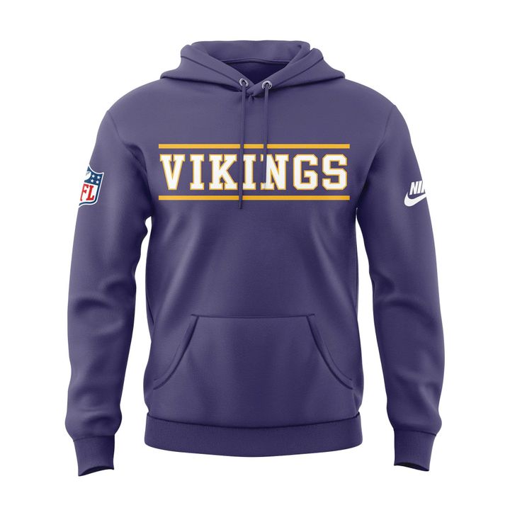 Unisex Purple Dynasty Minnesota Vikings 2026 Throwback Special Hoodie