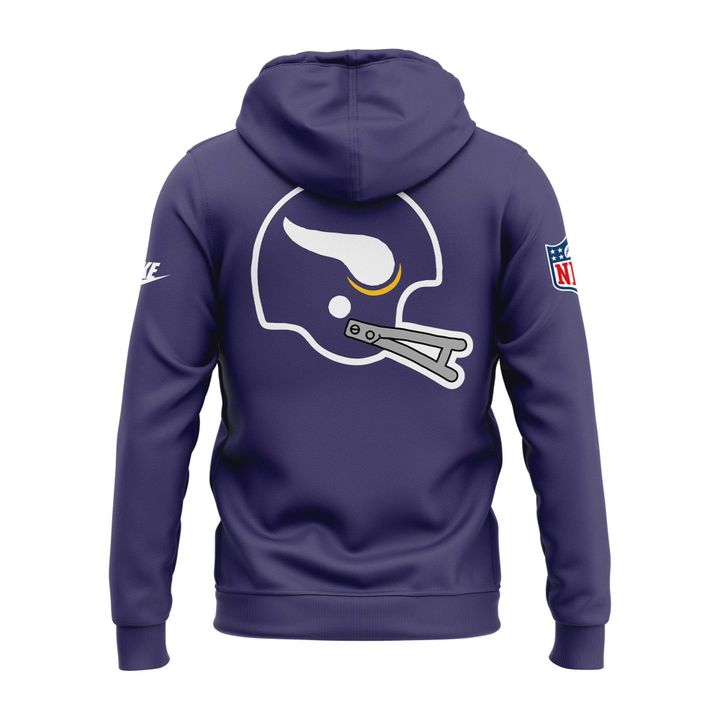 Unisex Purple Dynasty Minnesota Vikings 2026 Throwback Special Hoodie
