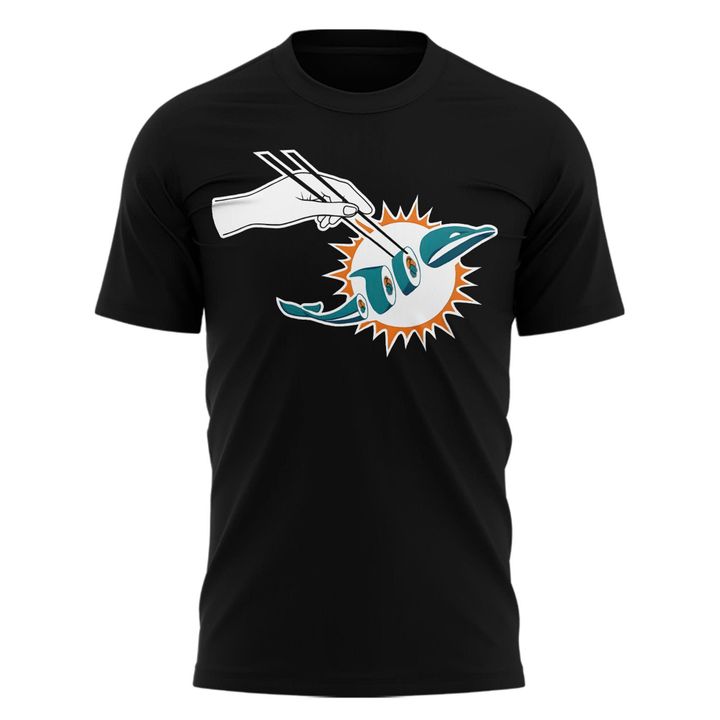 Official Raiders Eat Dolphin Sushi T-shirt