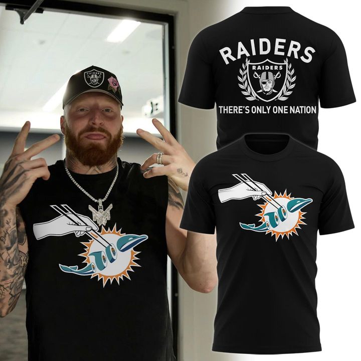 Official Raiders Eat Dolphin Sushi T-shirt