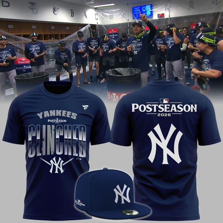 02.New York Yankees 2026 Postseason T-Shirt