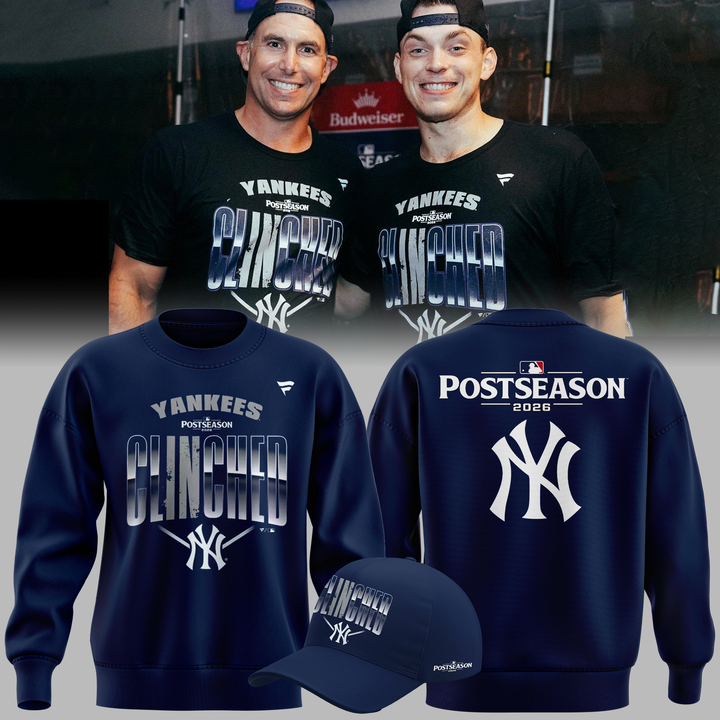 Limited Edition New York Yankees CLINCHED Sweat 2026