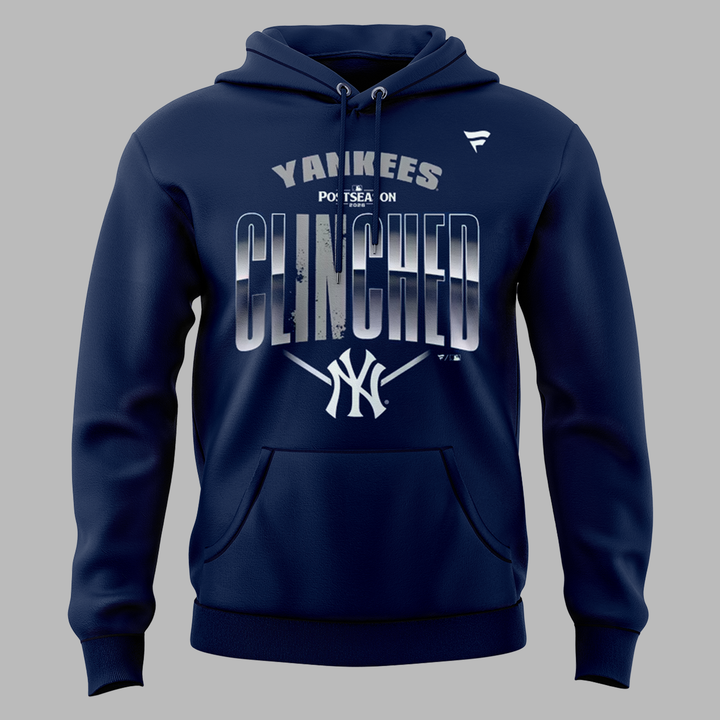 Limited Edition New York Yankees CLINCHED Hoodie 2026