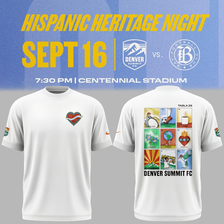 Denver Summit FC Hispanic Heritage Night T-Shirt