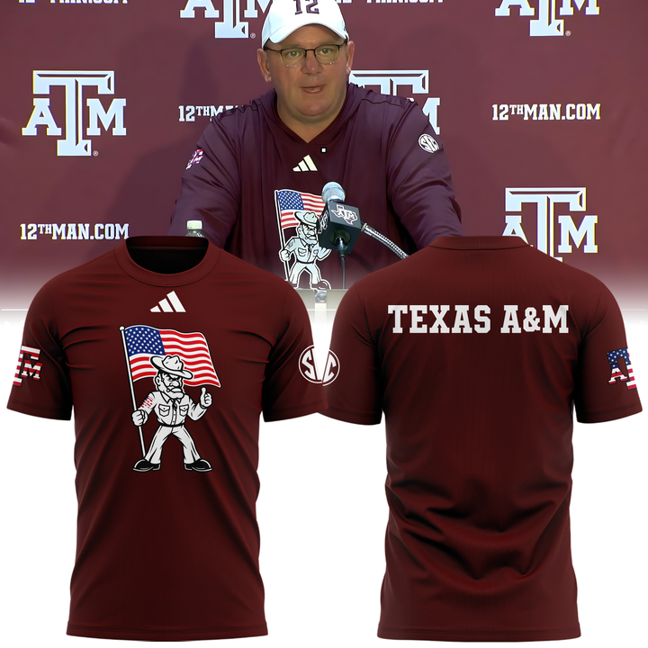 Limited Edition Texas A&M Football Tshirt 2026