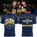 03. VIP Milwaukee Brewers Fanatics Navy 2026 NL Central Division Champions T-Shirt🏆🏆🏆🏆 Win Our Way 2026 T-Shirt