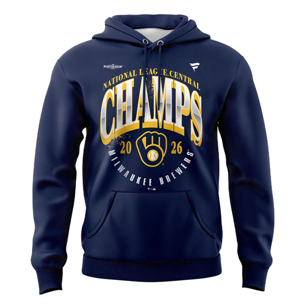 Milwaukee Brewers 2026 NL Central Division Champions Hoodie