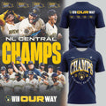Milwaukee Brewers 2026 NL Central Division Champions T-Shirt