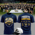 Limited Edition Milwaukee Brewers 2026 NL Central Division Champions T-shirt