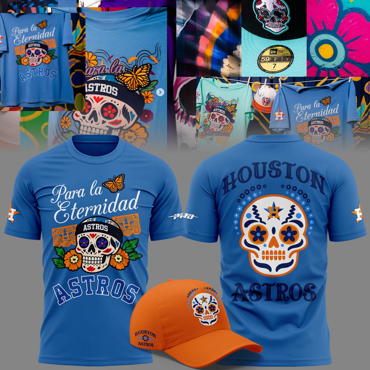 05.Houston Astros " Hispanic Heritage " 2026 T-Shirt