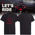 02.Limited edition Texas Tech Football " Let's Ride" 2026 T-shirt