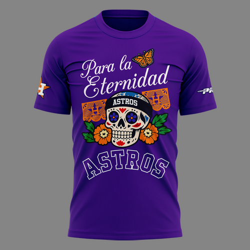 07.Houston Astros " Hispanic Heritage " 2026 T-Shirt