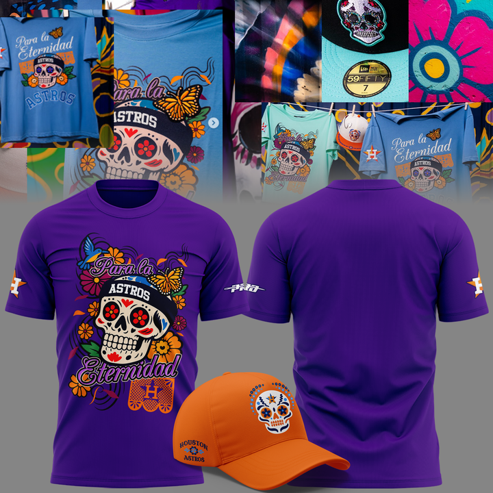 08.Houston Astros " Hispanic Heritage " 2026 T-Shirt
